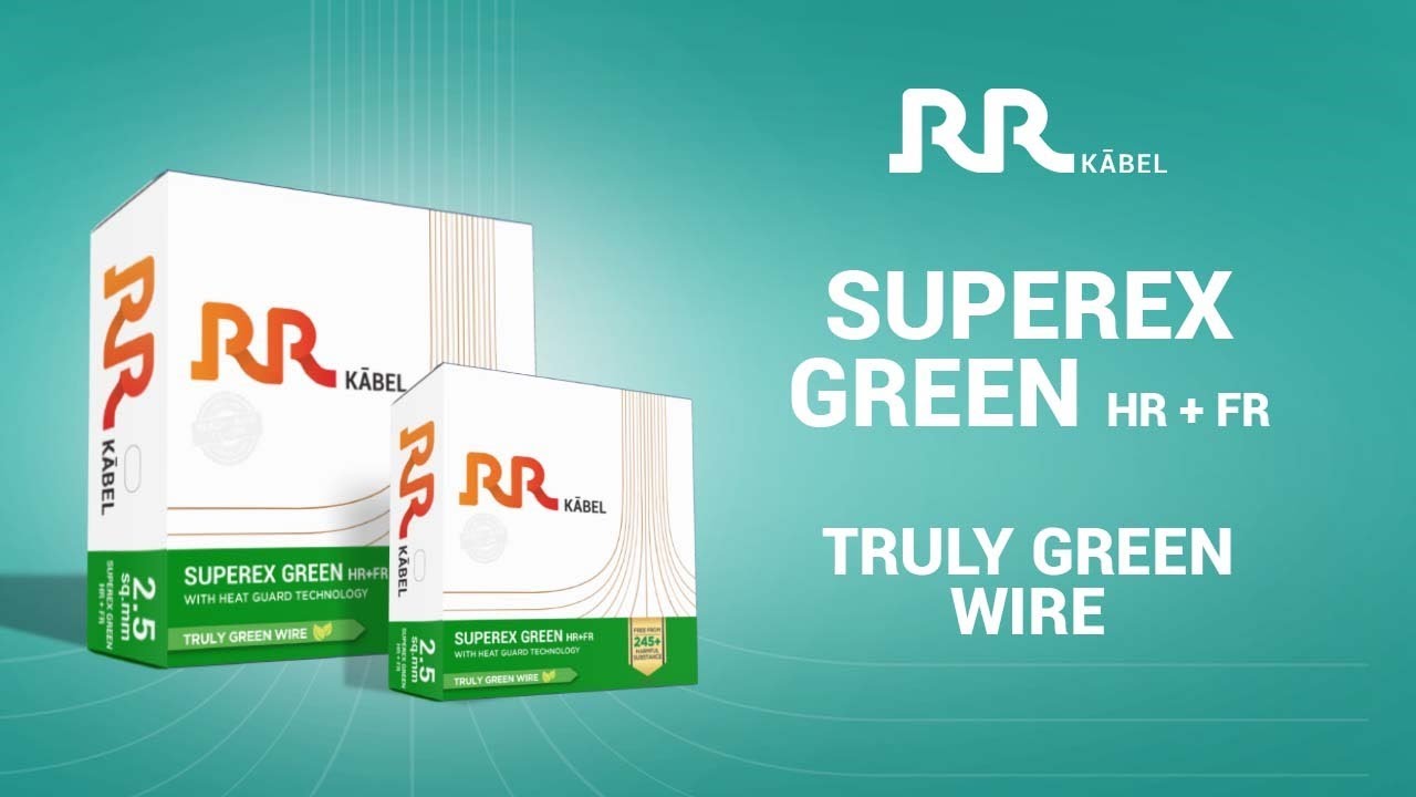 Superex Green | Truly Green Wire by RR Kabel