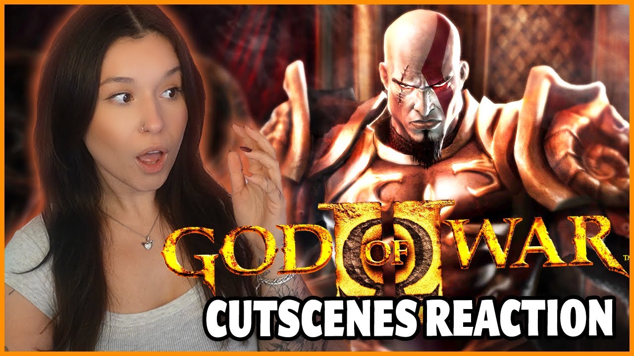 GOD OF WAR II (2007) CUTSCENES REACTION! | Gamers Little Playground