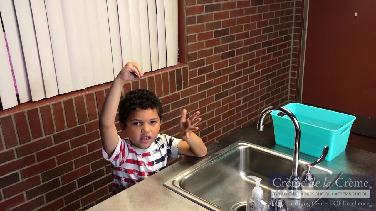 Creme de la Creme's Enhanced Handwashing Technique