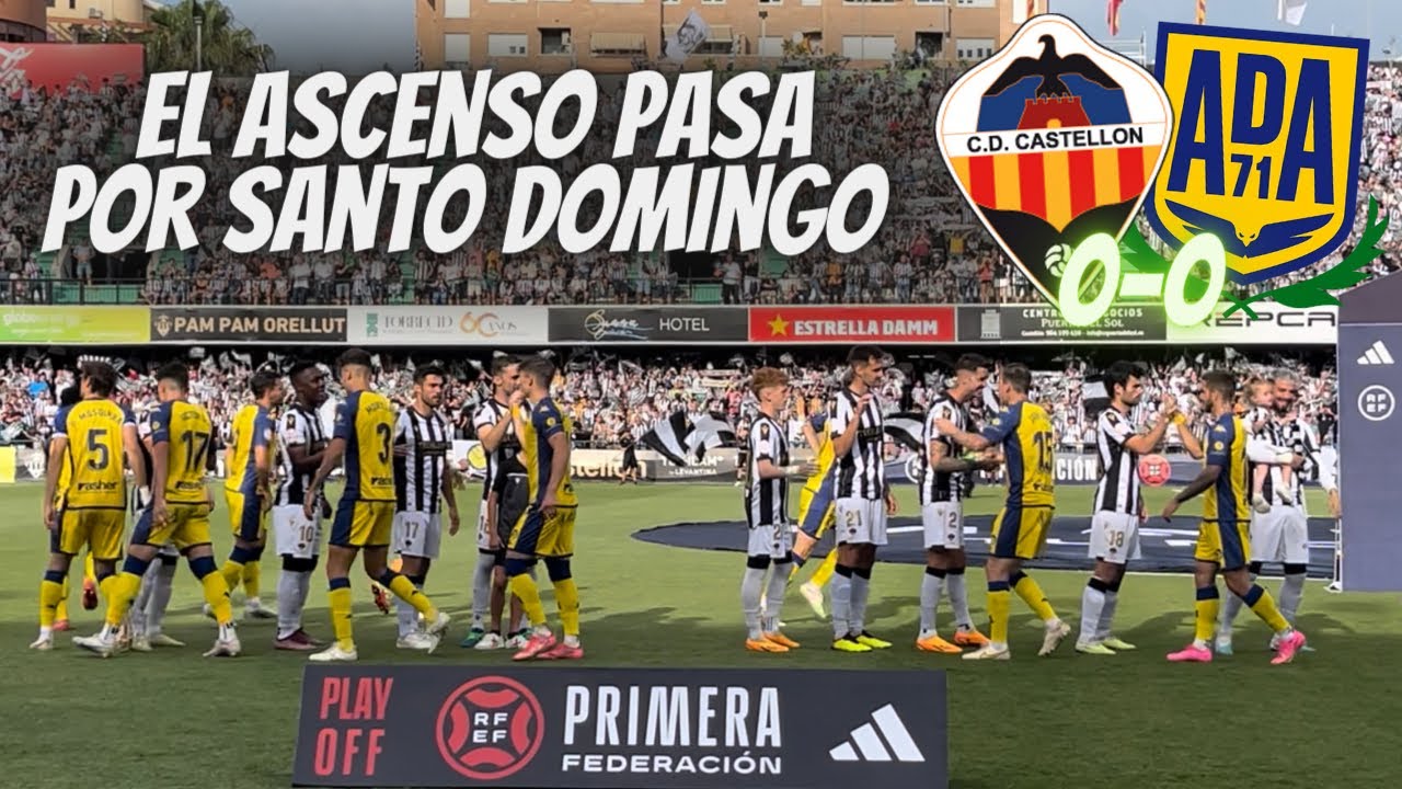¡EMPATE en CASTALIA! CD Castellón-AD Alcorcón 0-0
