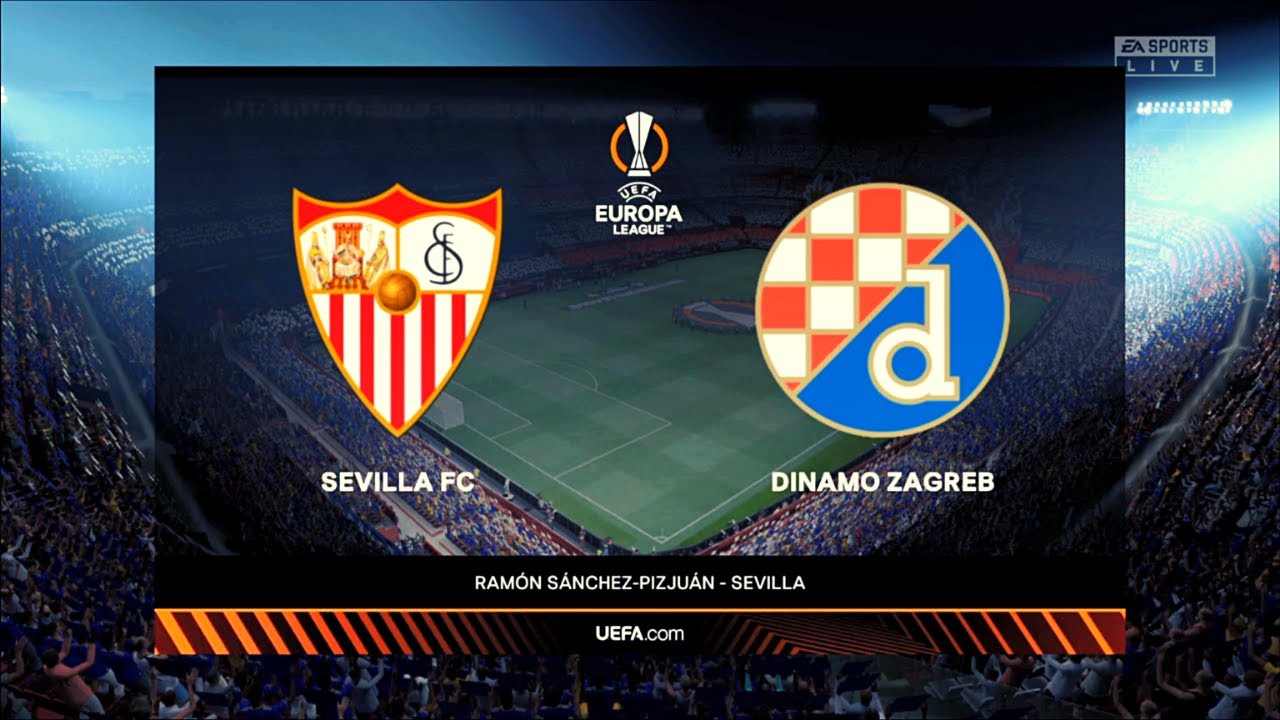 FIFA 22 - Sevilla vs Dinamo Zagreb | UEFA Europa League