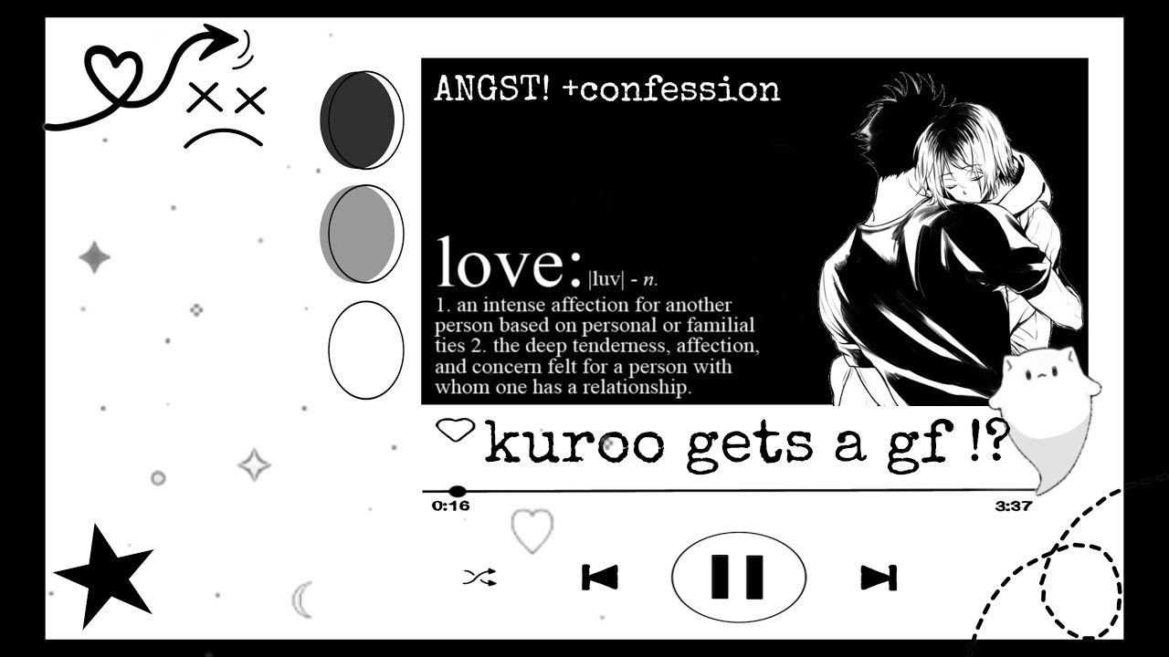 Kuroo gets a girlfriend!? - KuroKen + Angst & Confession [ Haikyuu Texting ]