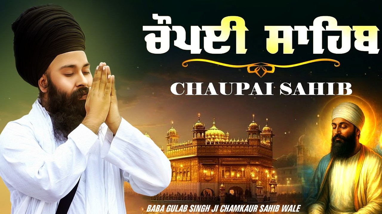 Chaupai Sahib | Baba Gulab Singh Ji | 5 ਪਾਠ ਚੌਪਈ ਸਾਹਿਬ | Nitnem Chaupai Sahib Path | Hit Shabad 2026