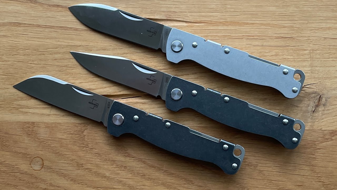 Böker Atlas Backlock Reihe + Vergleich mit Atlas Slipjoint