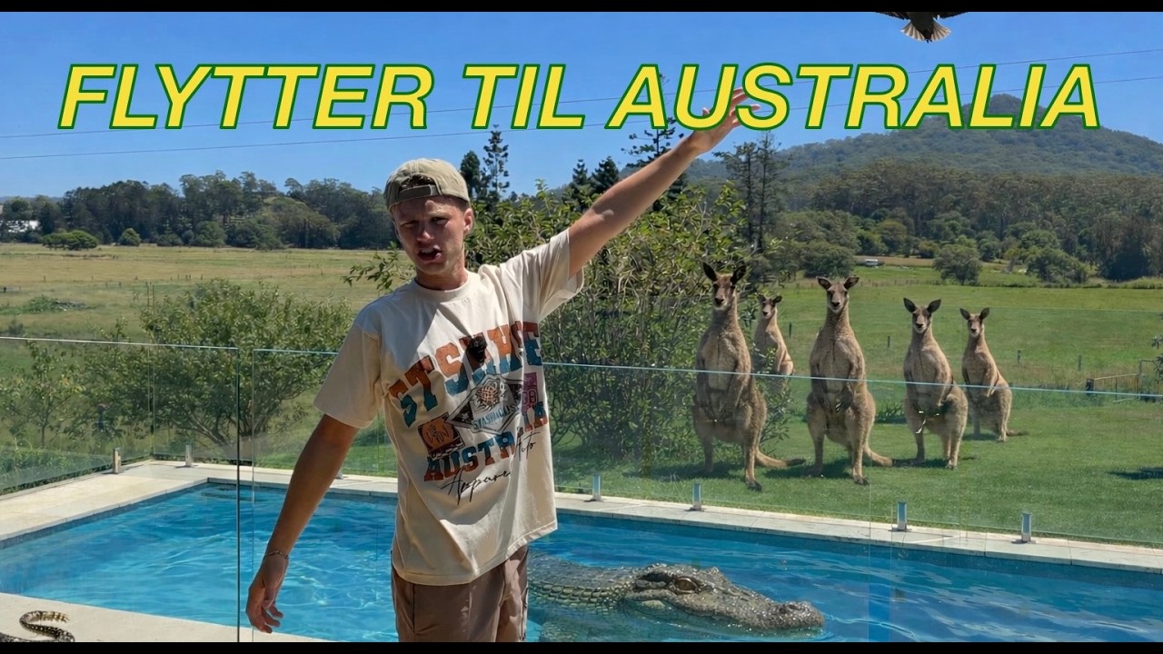 Slik ser huset vårt ut i Australia🏠🇦🇺