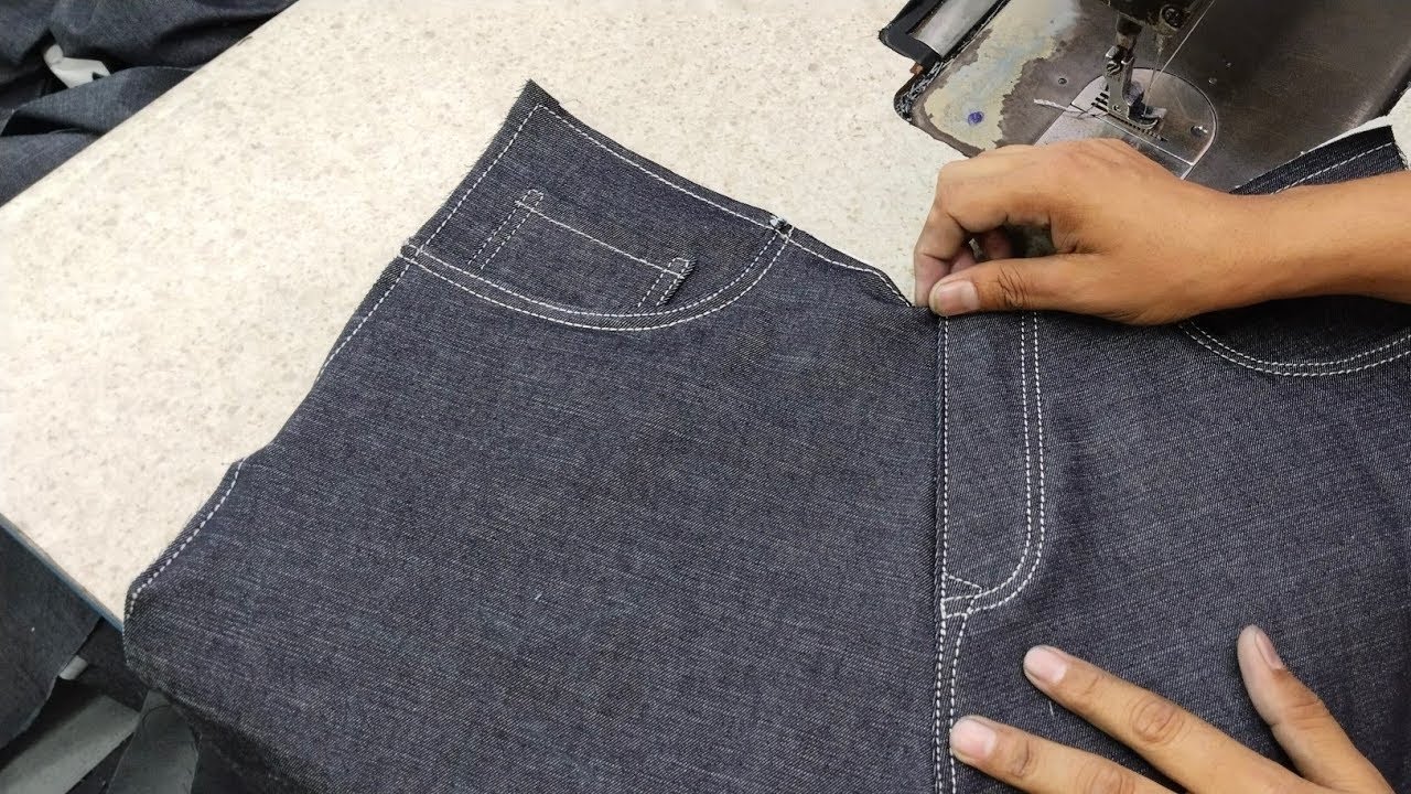 👖👖Jeans Pant Ki Front Part Keyse Banaye | How to Make Front Part of Jeans Pant |Full Video|SEWING 69