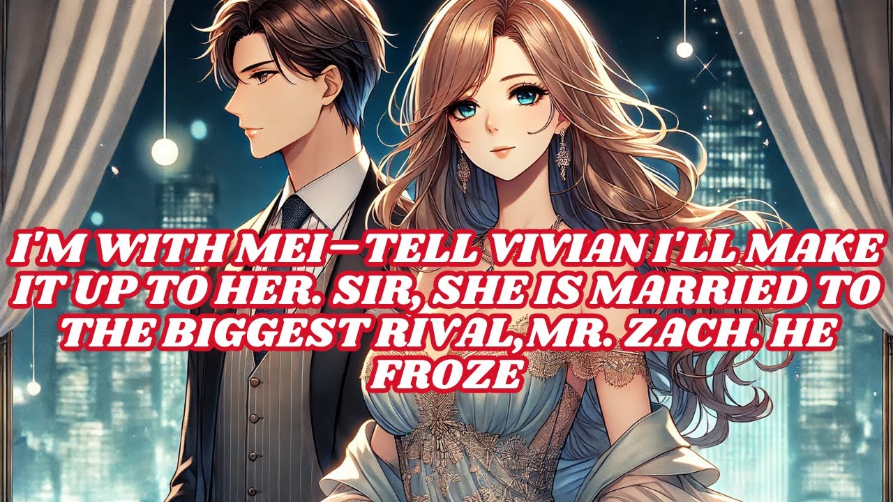 I'M WITH MEI–TELL VIV I'LL MAKE IT UP TO HER.SIR, SHE IS MARRIED TO THE BIGGEST RIVAL,ZACH. HE FROZE