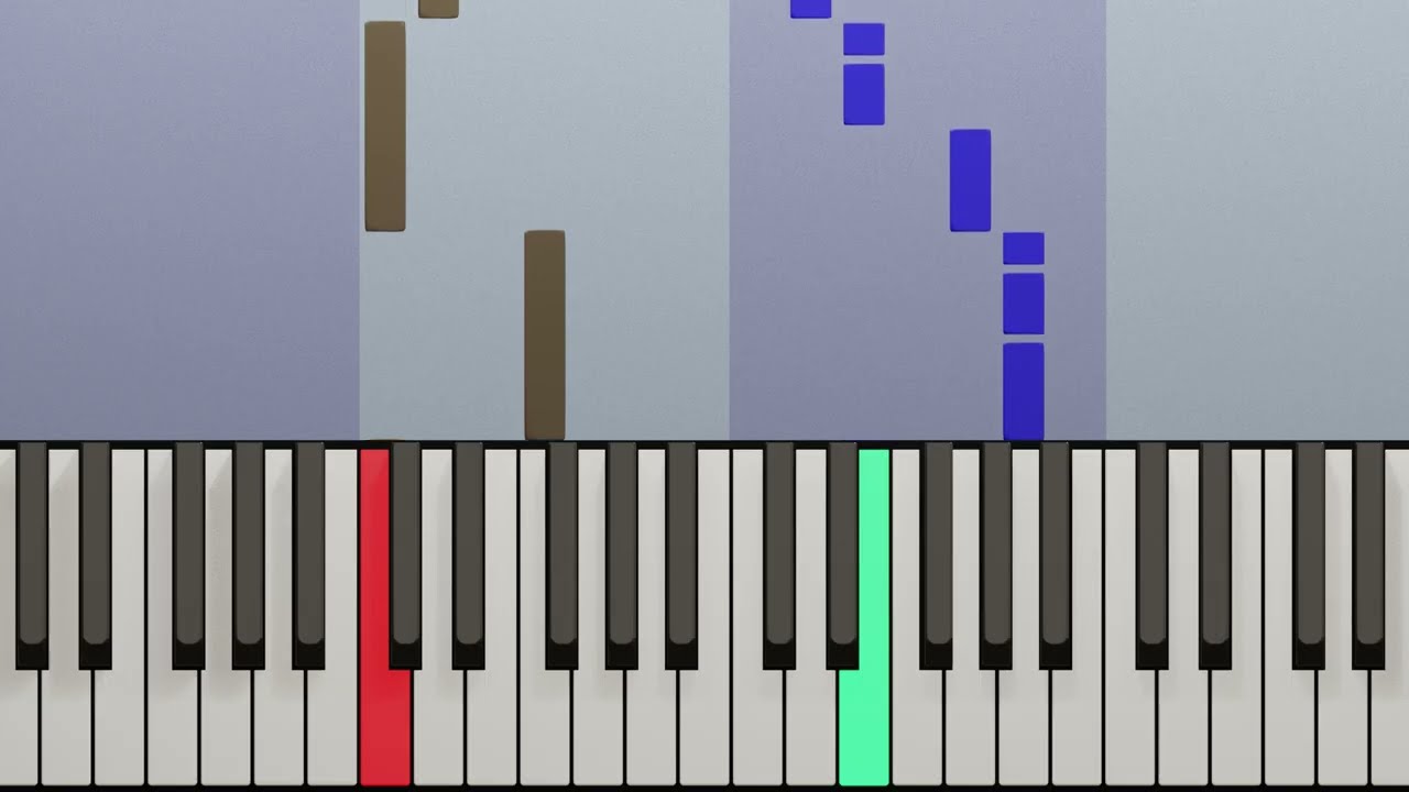 Itsy Bitsy Spider | Easy Piano Tutorial (Both Hands)