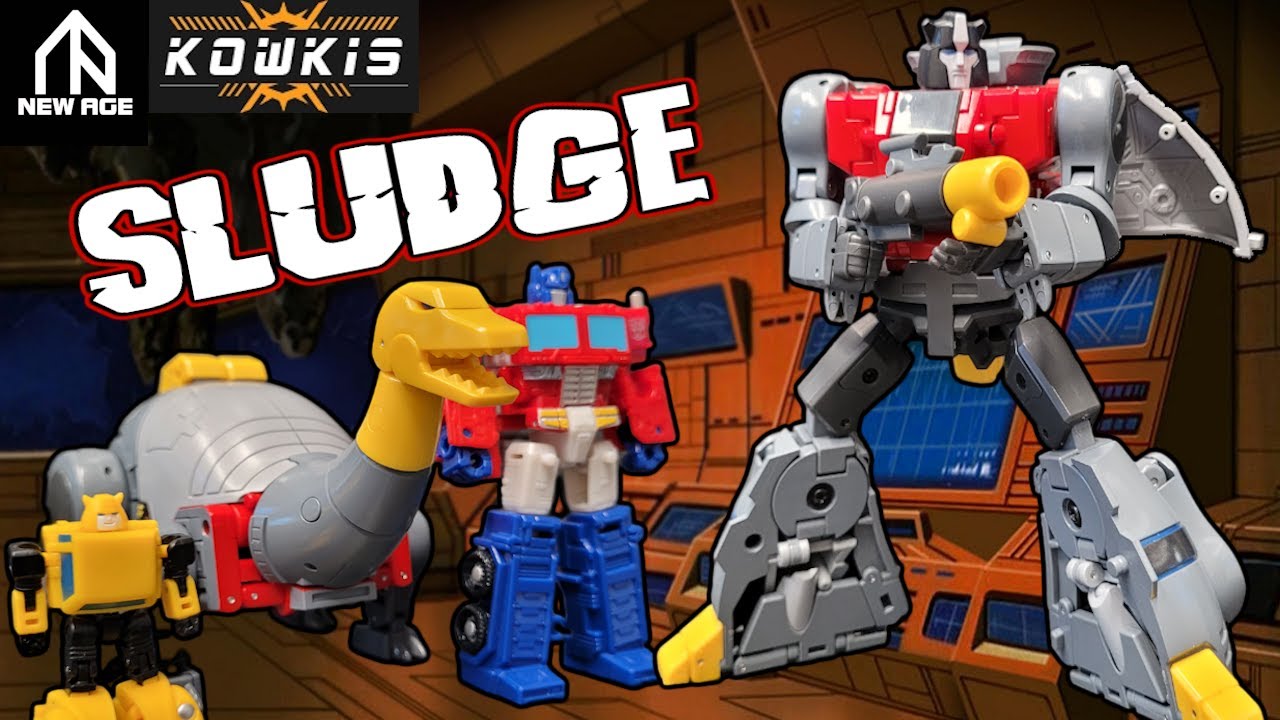 Masterpiece Dinobots at Legends Scale: Newage's Sludge