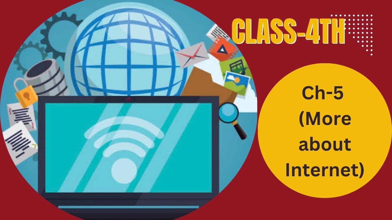 Class- 4th | Ch-5 Topic- History of Internet |  #computer #education #tutorial #computer