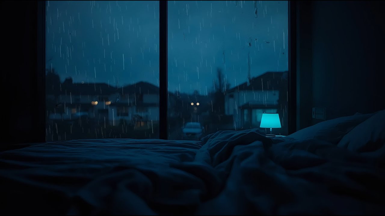 Peaceful Rain at Night 🌙 Healing Sounds for Mind & Soul