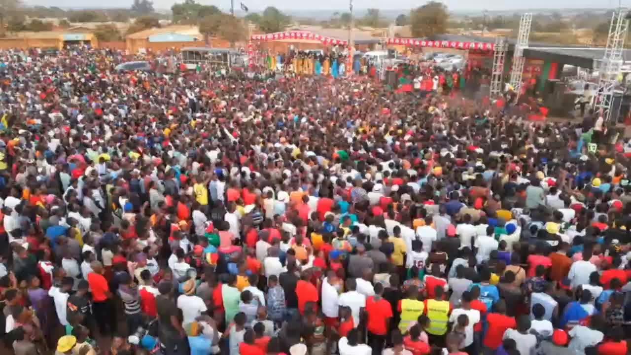 Zodiak Tv | MALAWI CONGRESS PARTY RALLY - CHILIMAMPUNGA GROUND - LILONGWE