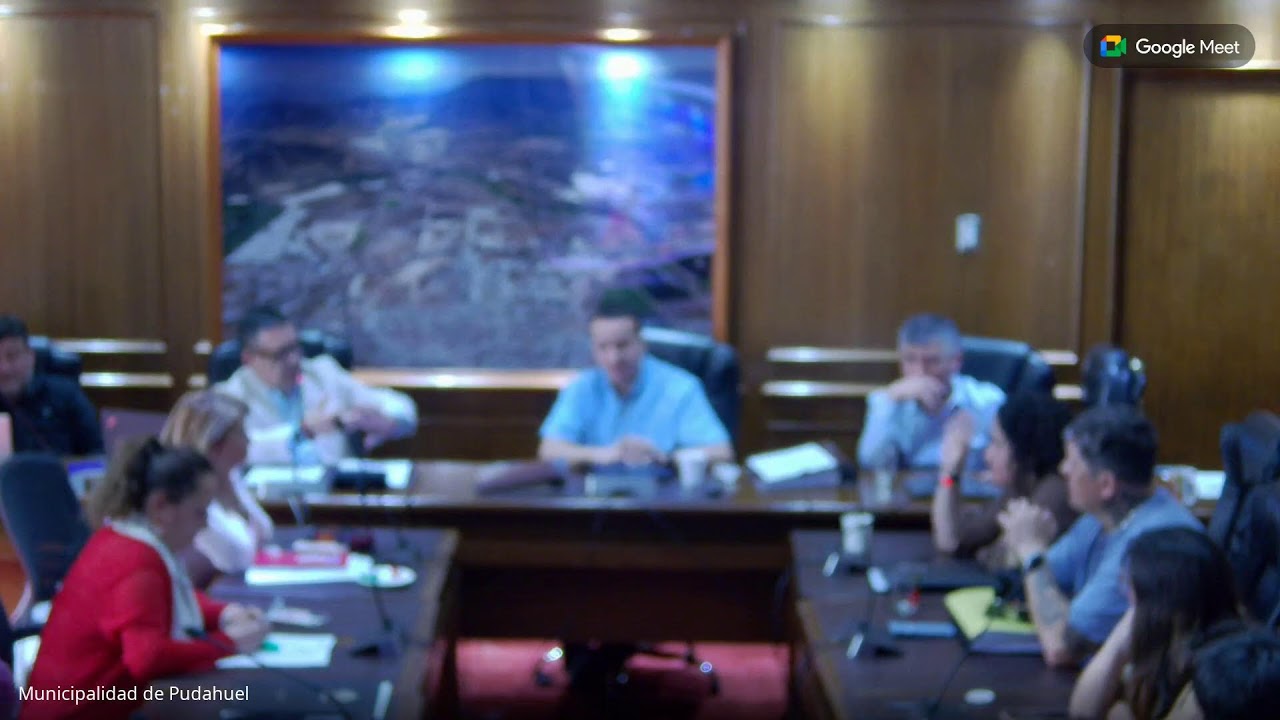 Reunión Ordinaria N°32 del Concejo Municipal de Pudahuel, miércoles 12 de Noviembre del 2025.
