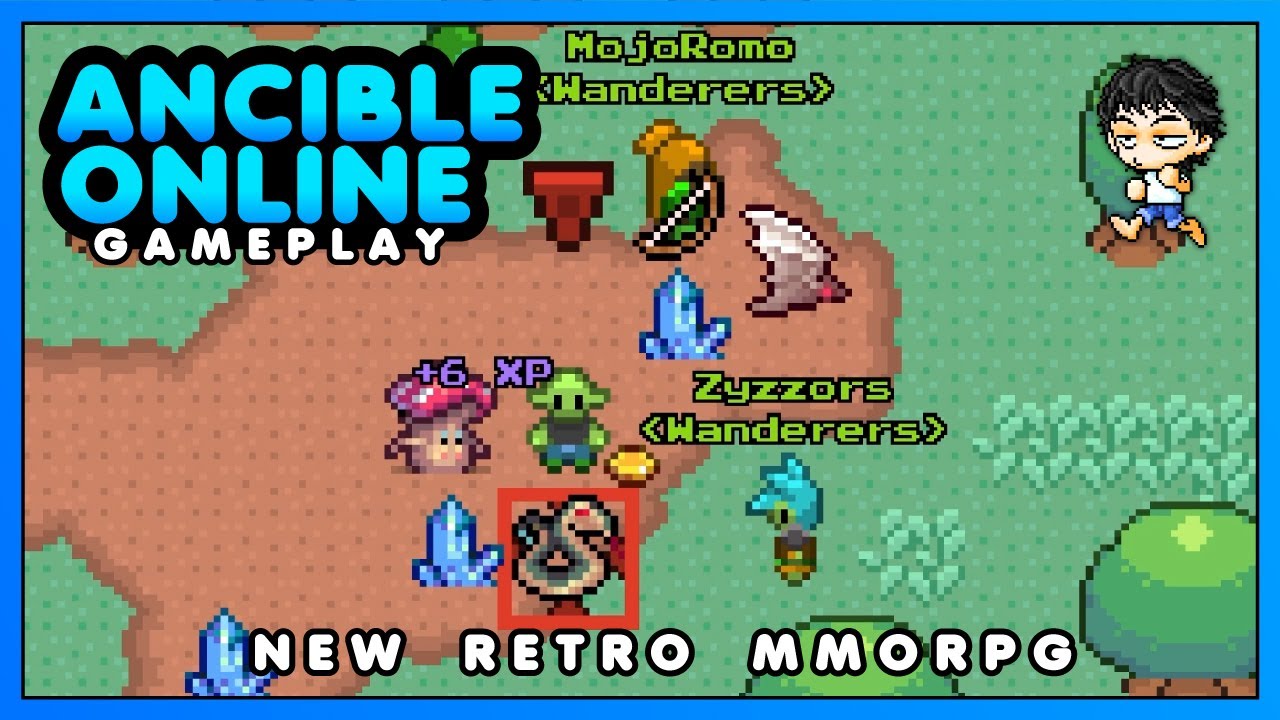 New 2D MMORPG Feels Like A Gameboy Game - Ancible Online