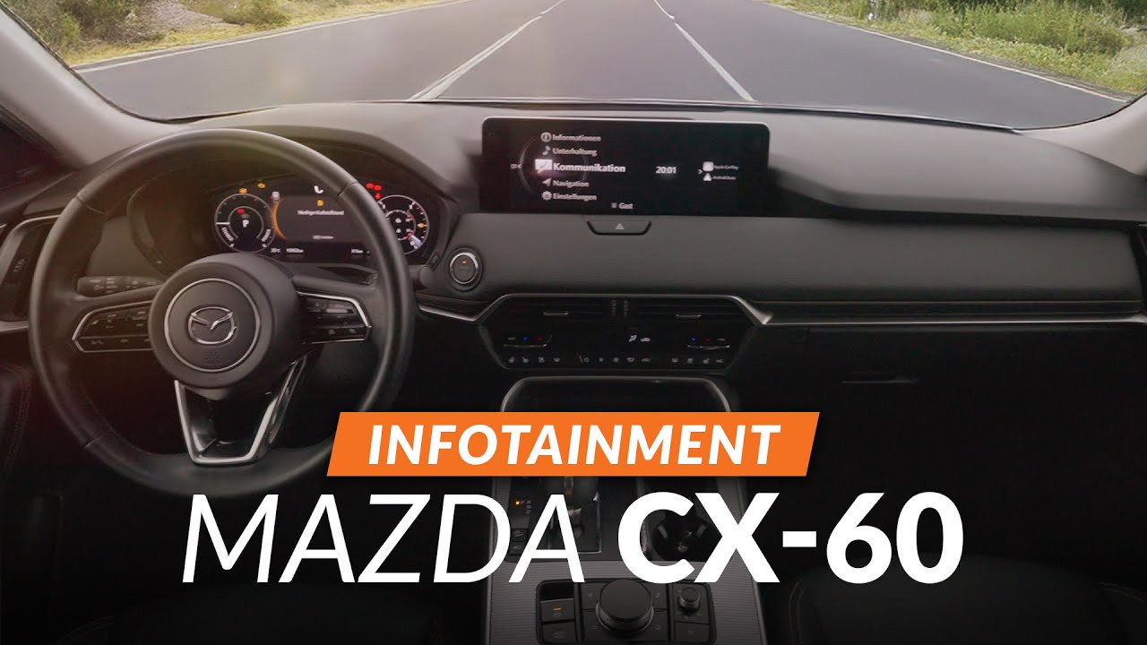 Mazda CX-60 (2022) Infotainment REVIEW | TEST 🖥️