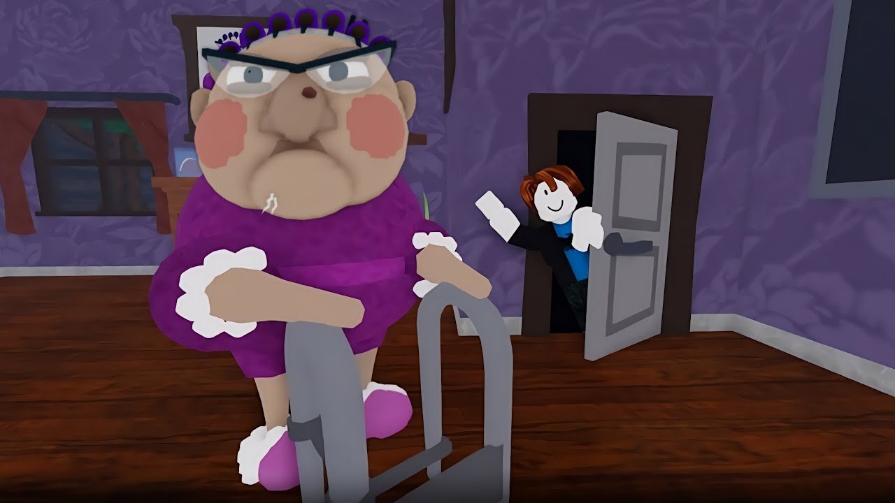 ESCAPE GRANDMA'S HOUSE! (OBBY) HARD MODE ROBLOX