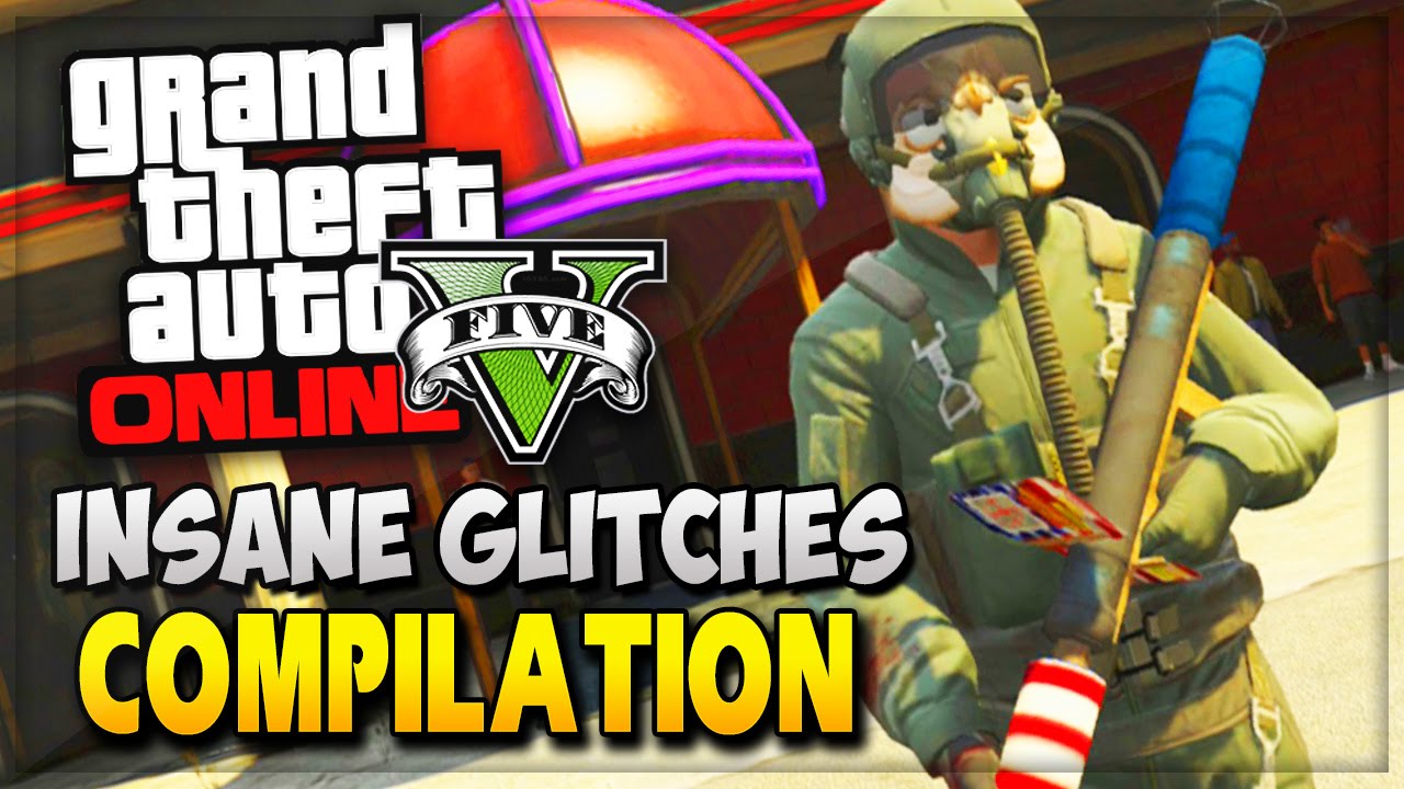 GTA 5 Online - 3 Insane Glitches In GTA V Online (GTA 5 Funny Moments Glitches)