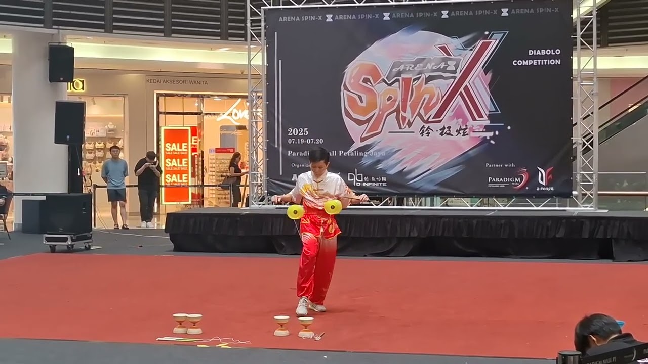 SpinX Diabolo Comp Ong Hock Ooi Men Open Silver