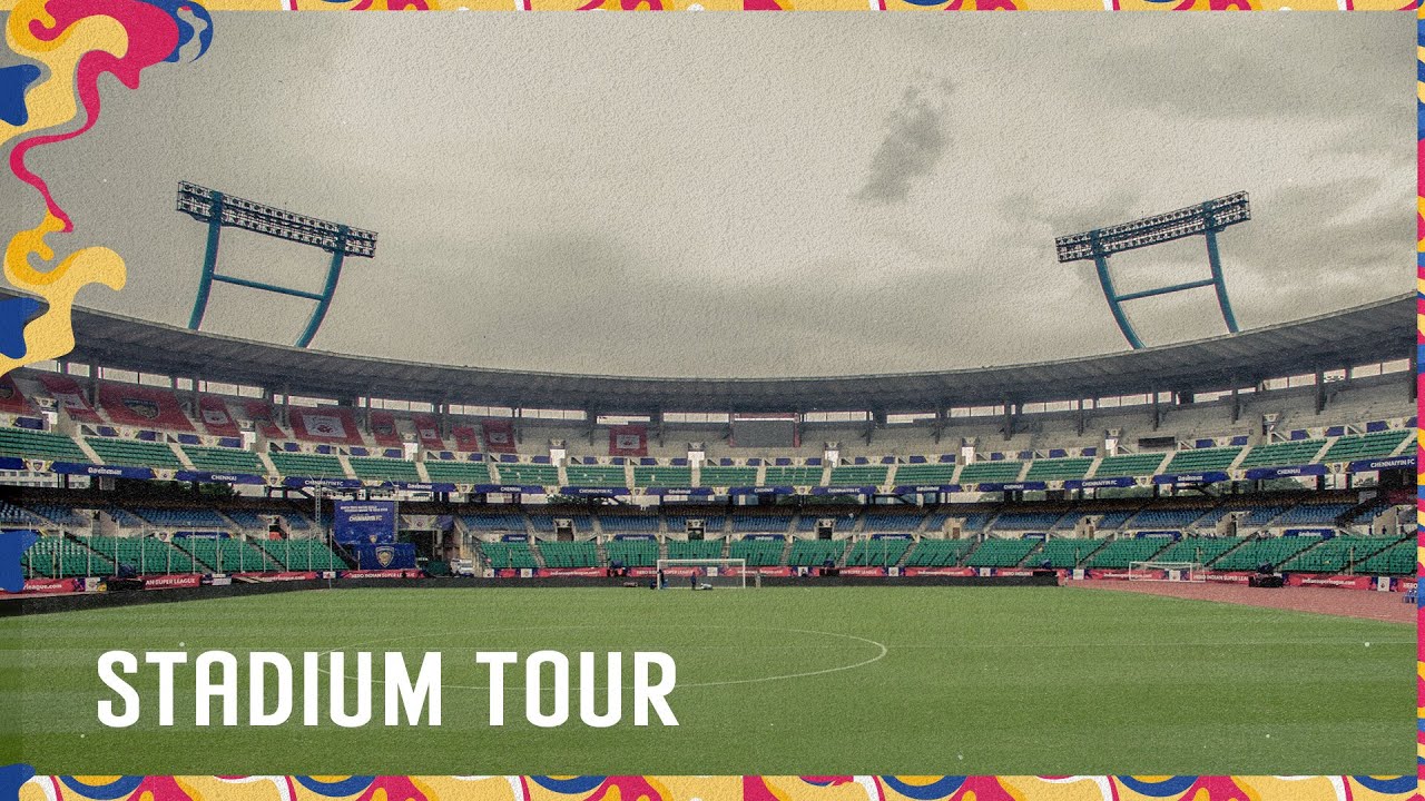 The Marina Arena Maja Tour 😜💙 | Chennaiyin FC | 2023-24