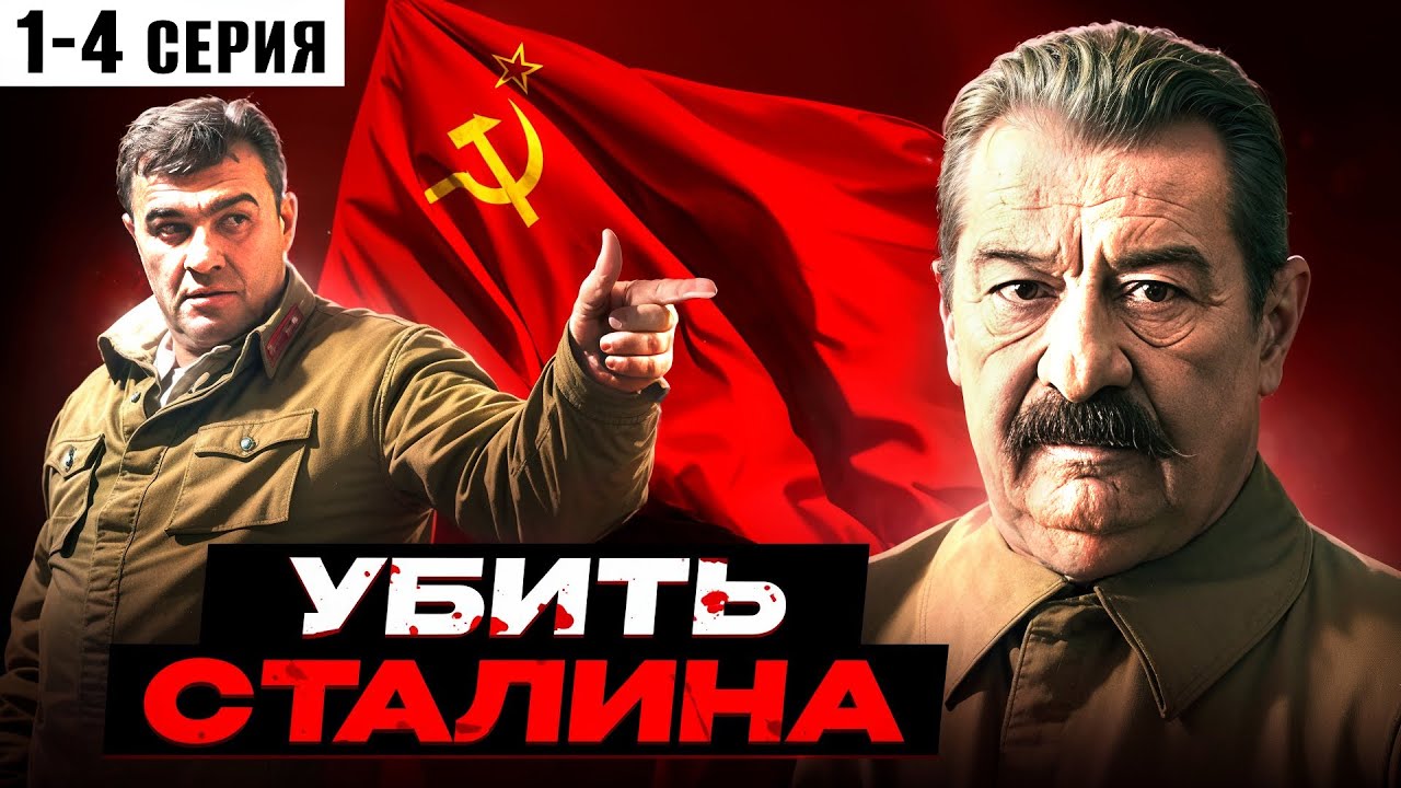 УБИТЬ СТАЛИНА! 1-4 СЕРИИ. ВОЕННЫЙ ФИЛЬМ. ИСТОРИЧЕСКИЙ ПРОЕКТ