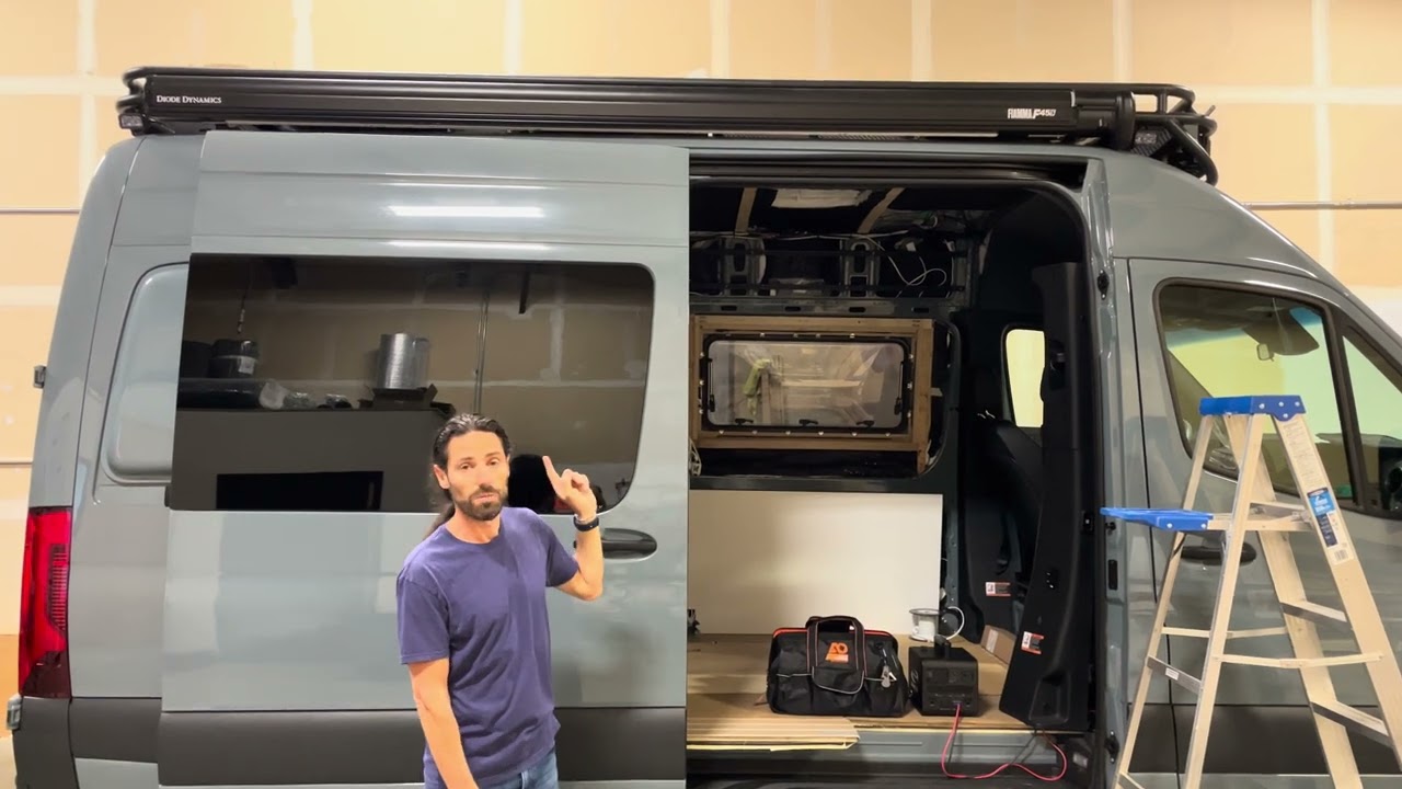 Fiamma F45S Roof Rack Mount & Wall Mount Awning for Camper Vans from Nomadic Supply Company
