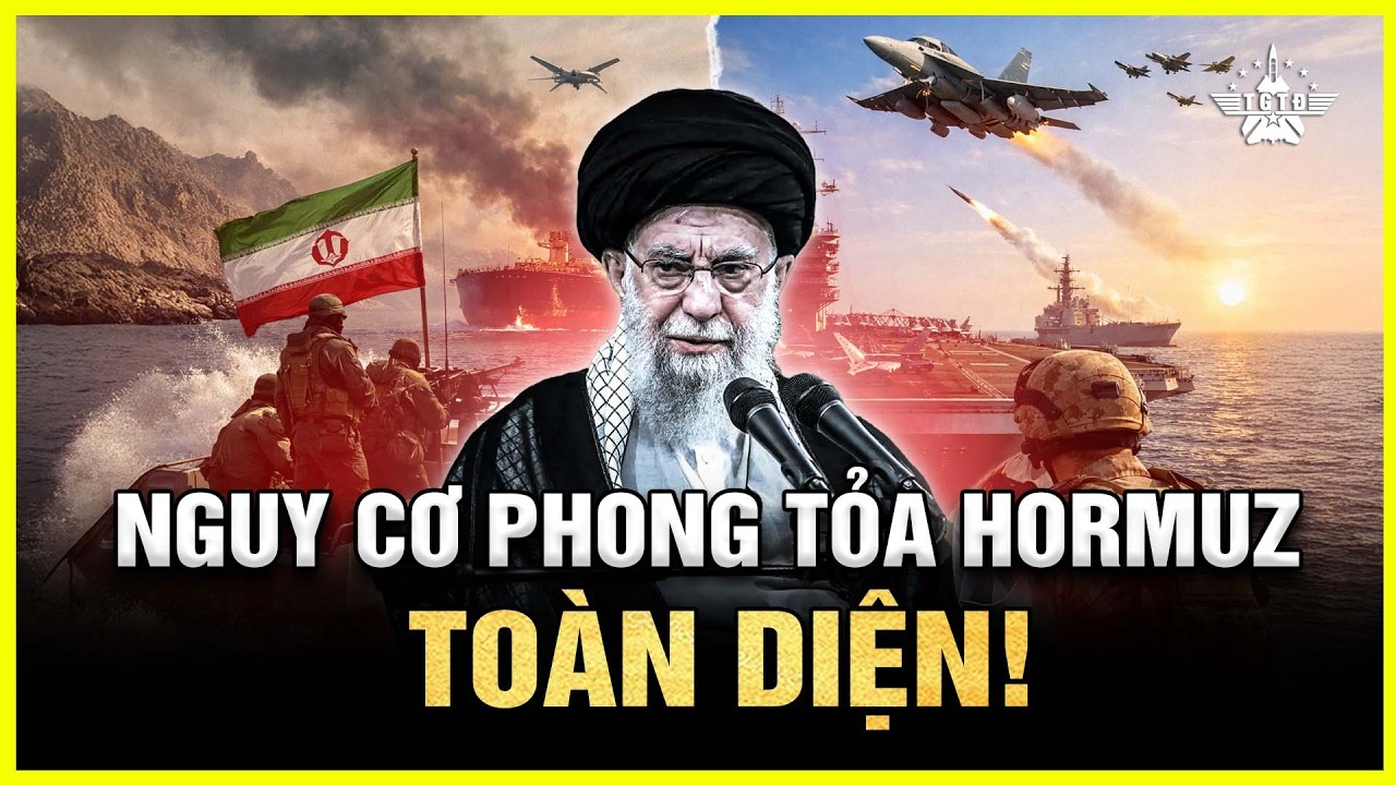 Phong Tỏa Hormuz, Tehran Ra Đòn Răn Đe – Washington Sẵn Sàng Đáp Trả