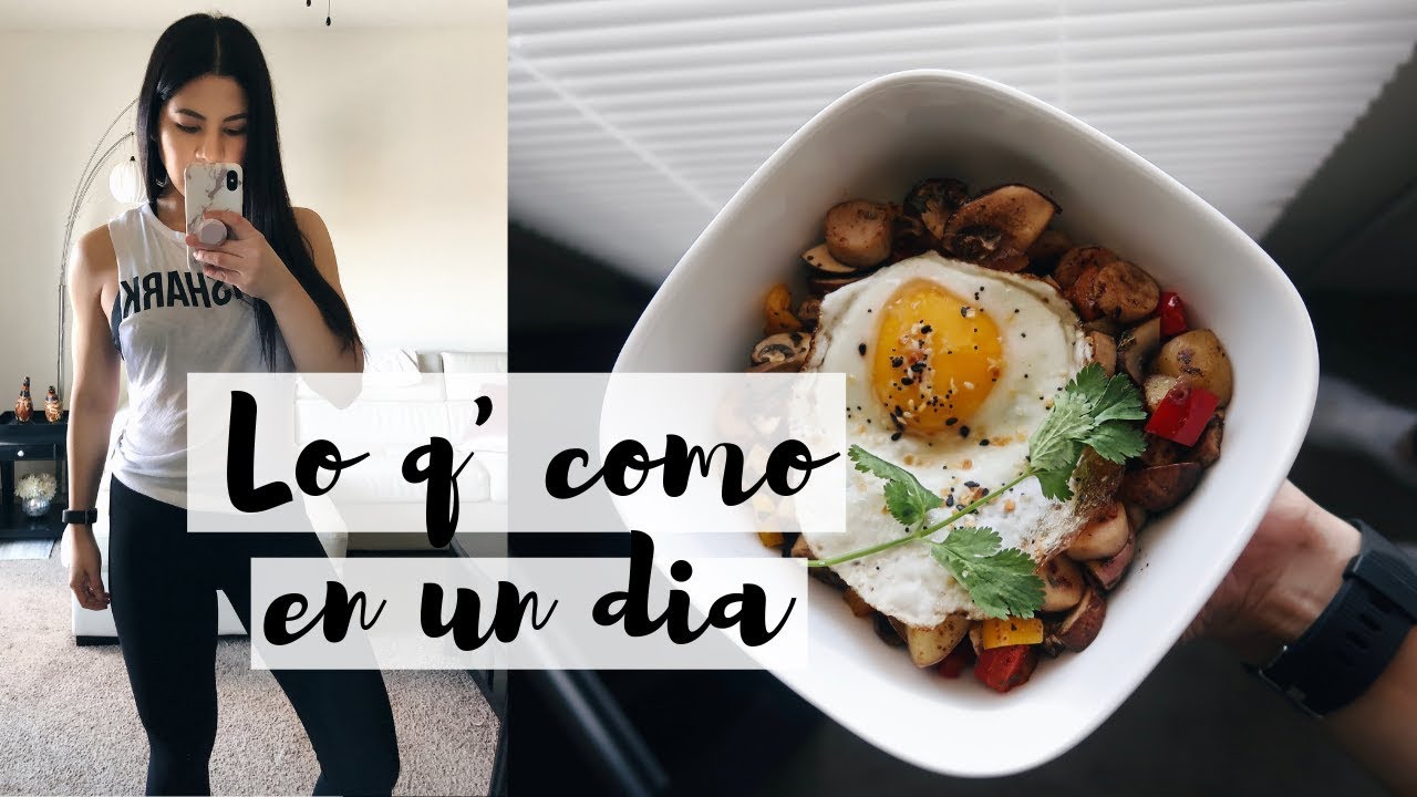 LO QUE COMO EN UN DIA + COMPRAS DEL SUPERMERCADO | Michela Perleche