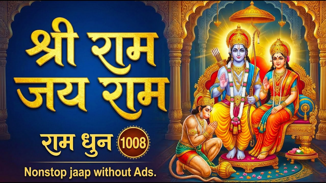SHRI RAM DHUN - राम लला के दर्शन ||अयोध्या से लाइव || राम मंदिर से लाइव - Powerful Ram Naam 🚩🚩