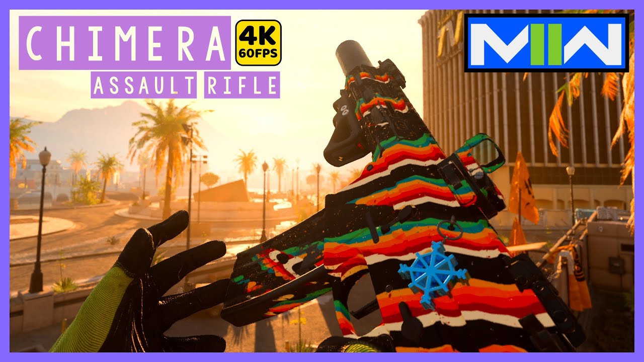 Call of Duty MW2 | Chimera Assault Rifle Gameplay | 4K60fps