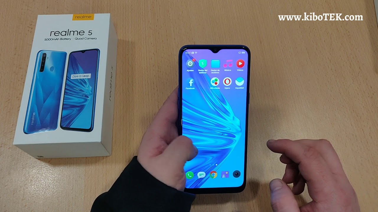 UNBOXING REALME 5 VERSIÓN GLOBAL EN ESPAÑOL
