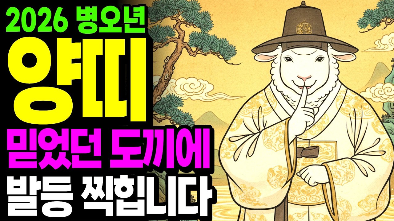 79년생 67년생 양띠, 2월에 '소띠' 믿고 도장 찍으면 3년 고생합니다. (충미충 경고)
