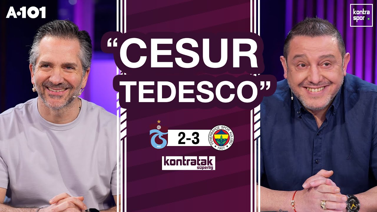 🔴 CANLI | Trabzonspor - Fenerbahçe Maç Sonu | Nihat Kahveci, Nebil Evren | Kontratak Süper Lig