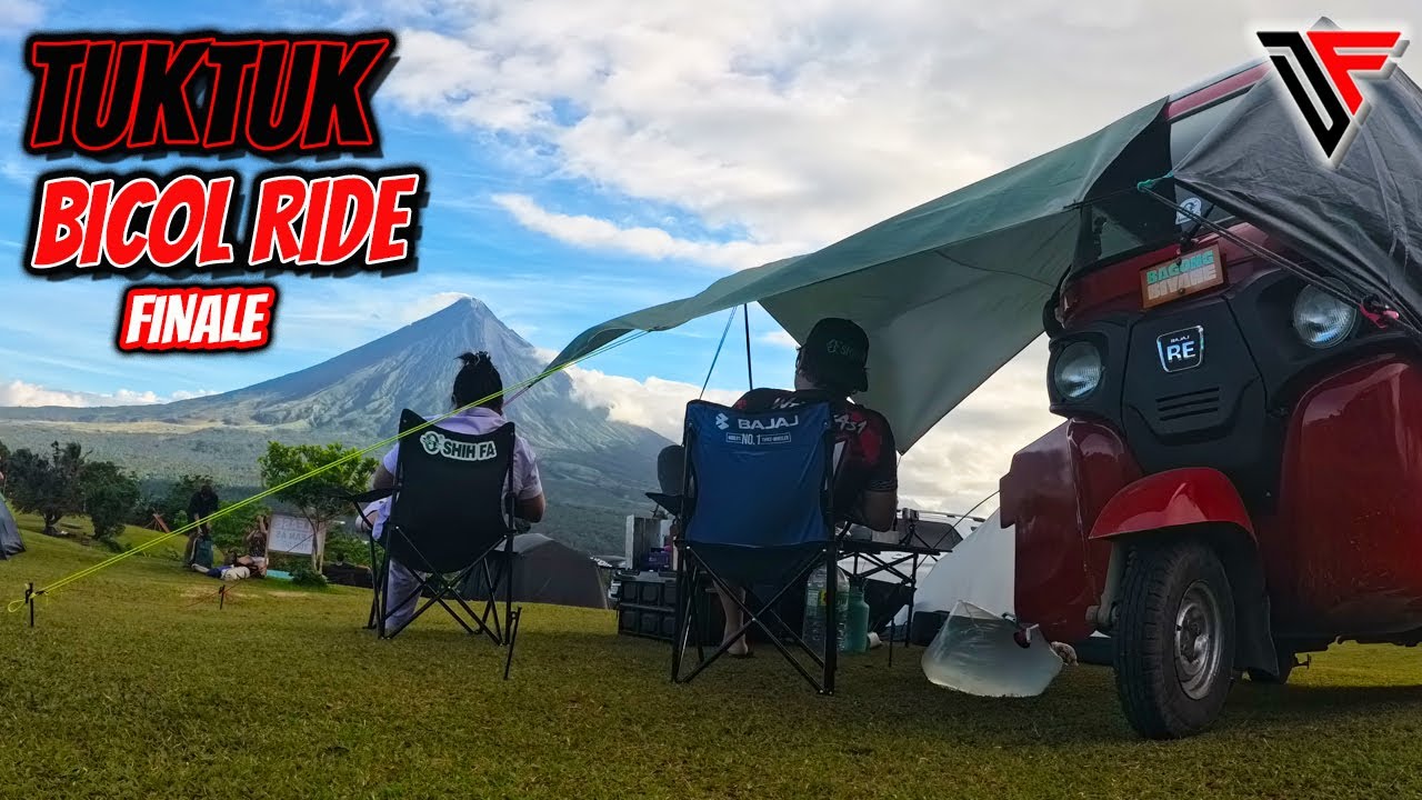 Tuktuk Camping at Quituinan Ranch in Bicol | Bicol to Laguna | Tuktuk Bicol Ride Finale
