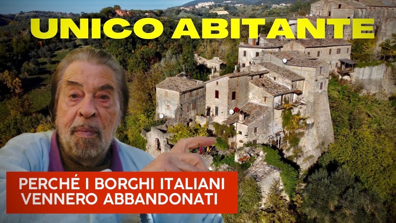 🎙️BORGHI FANTASMA,🇮🇹COME STANNO VERAMENTE LE COSE: La storia di Fianello…