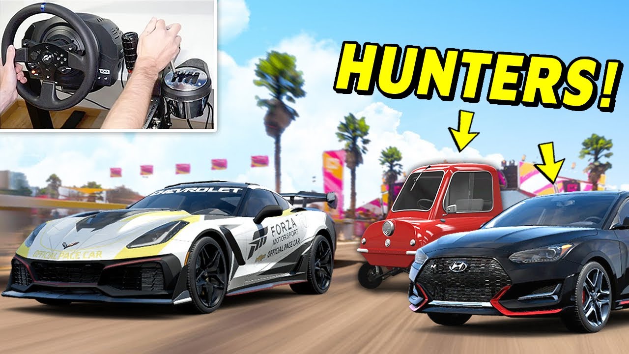 EXTREME FORZA MANHUNT! (1 vs 10)