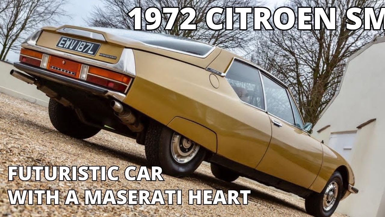 Citroën SM 2.7 V6 | The Futuristic Car With A Maserati Heart