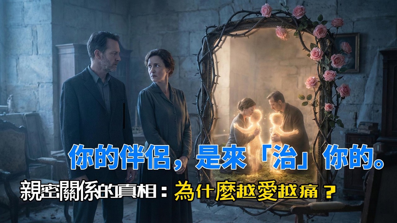 你的伴侶，是來「治」你的。親密關係的真相：為什麼越愛越痛？