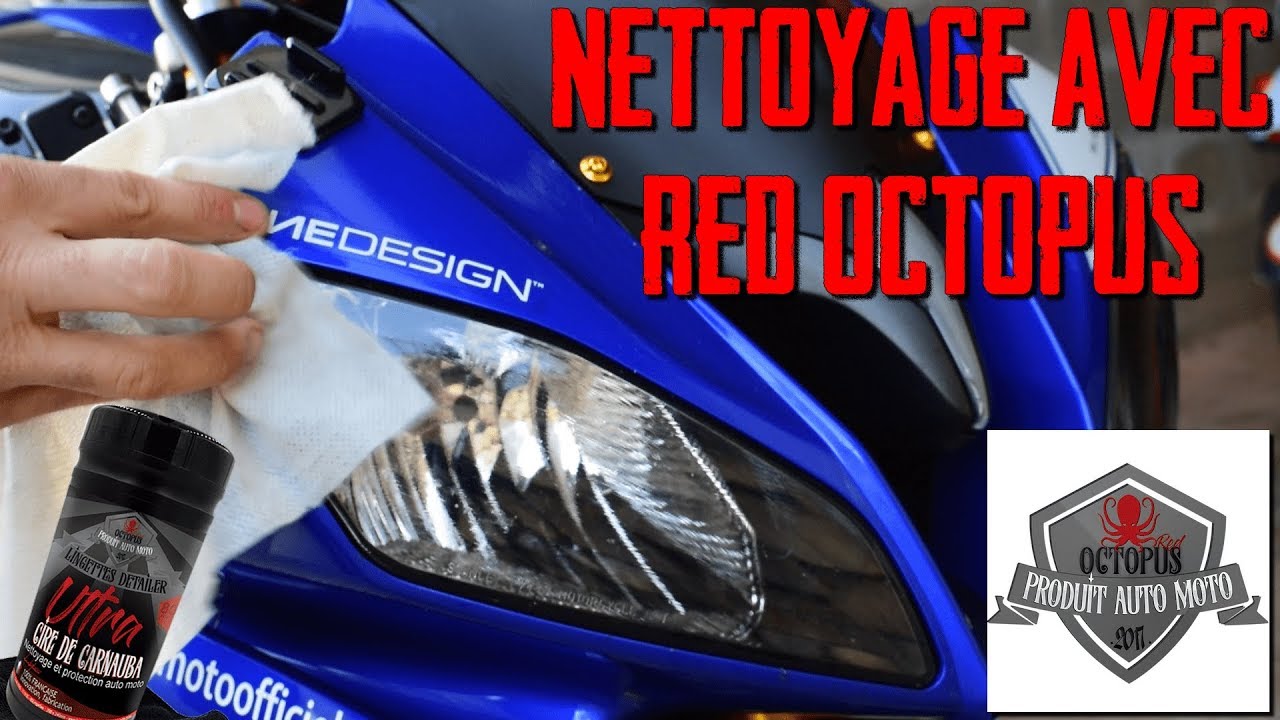 On nettoie la R6 avec les lingettes Red Octopus!