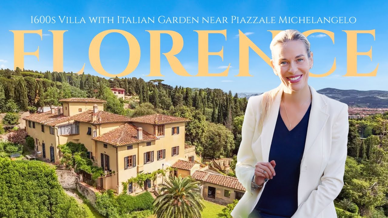 Living in Florence in a Traditional Tuscan Villa Close To Piazzale Michelangelo | Lionard