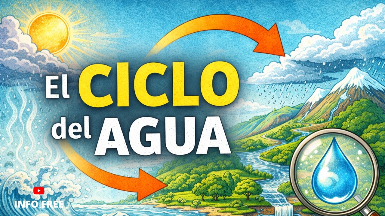 El ciclo del agua explicado fácil