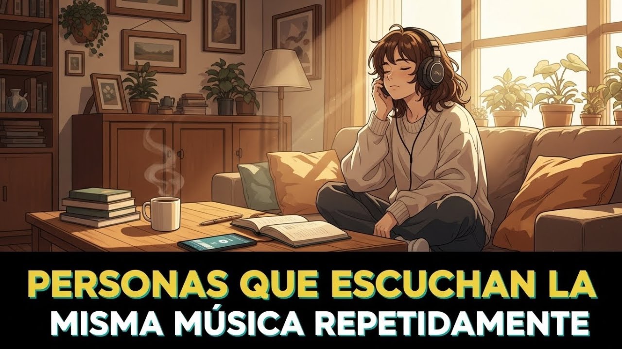 Psicología de las personas que escuchan la misma música repetidamente