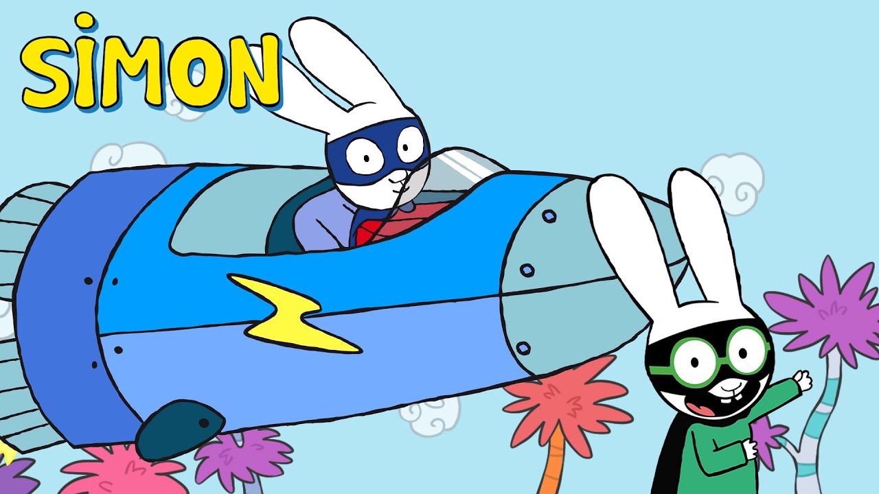 😱 Professor Wolf’s Candy Floss Trap! 🍭 Simon | Full episodes Compilation 1hr | Cartoons for Kids
