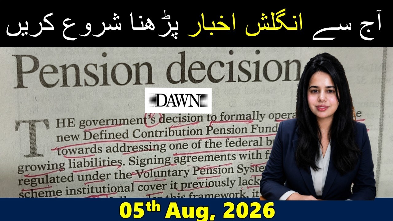 Learn 20 Advanced English Words from Today's DAWN Editorial | DAWN