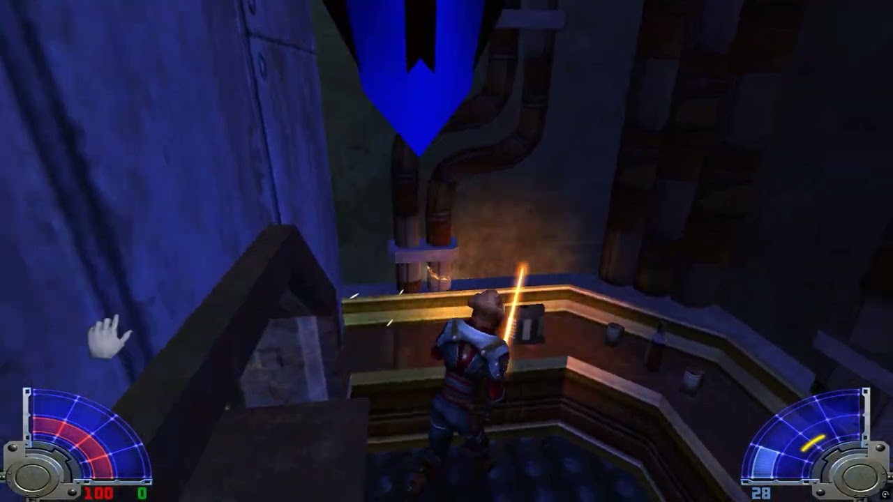 Star Wars Jedi Knight: Jedi Academy Complete Playthrough - Mission 10 - Nar Kreeta Rescue