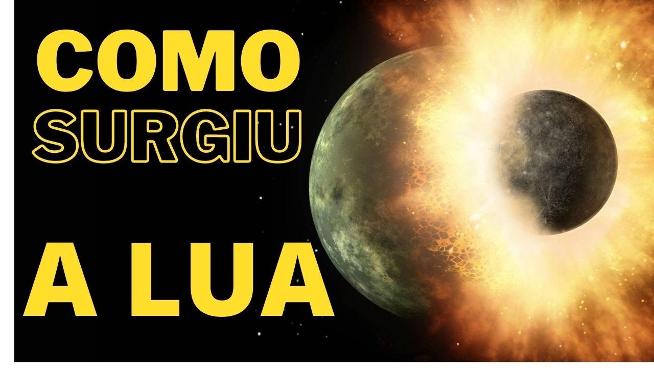 Documentário O Universo -  A  origem da lua.