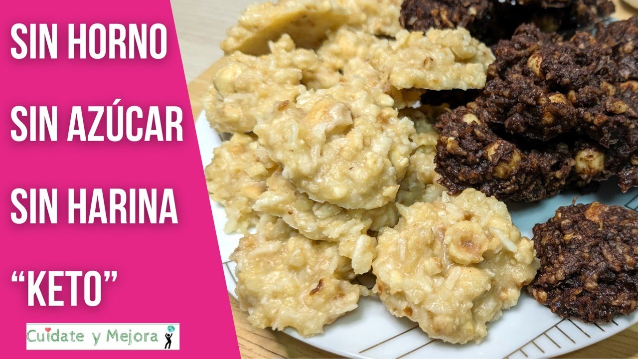 ▷ GALLETITAS DE AVELLANA Y COCO  PRALINÉ ⚡ SIN HORNO 😍 SIN AZÚCAR ⚡ SIN HARINA 👍🏻 SIN GLUTEN ☀ KETO