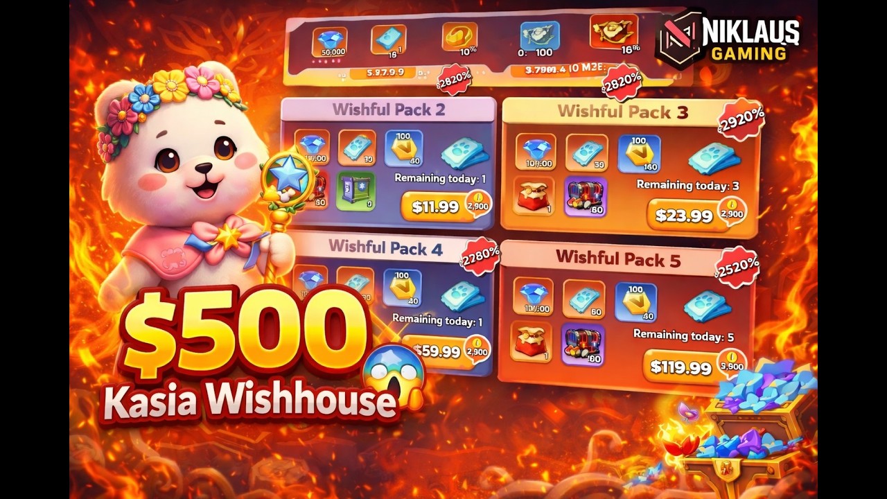 Whiteout Survival: Max Kasia's Wish House Day 3! ($1,200)