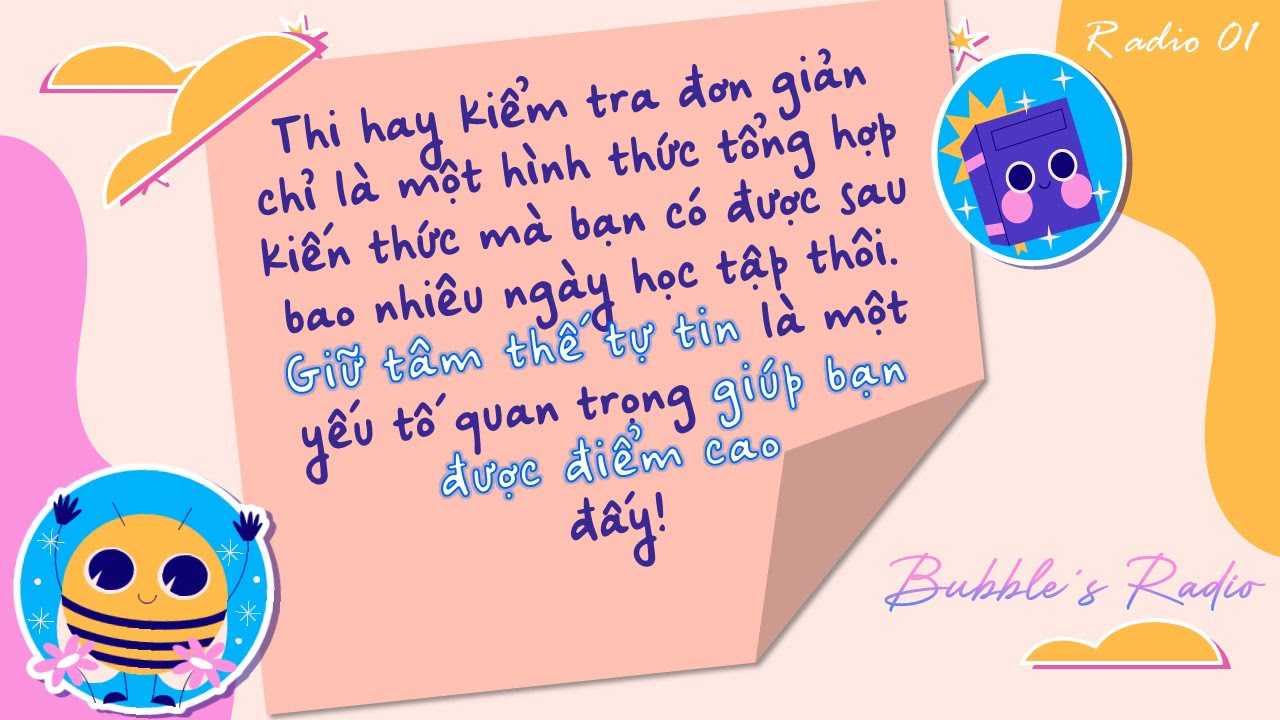 Radio 01: Đừng buồn vì điểm thấp nữa!