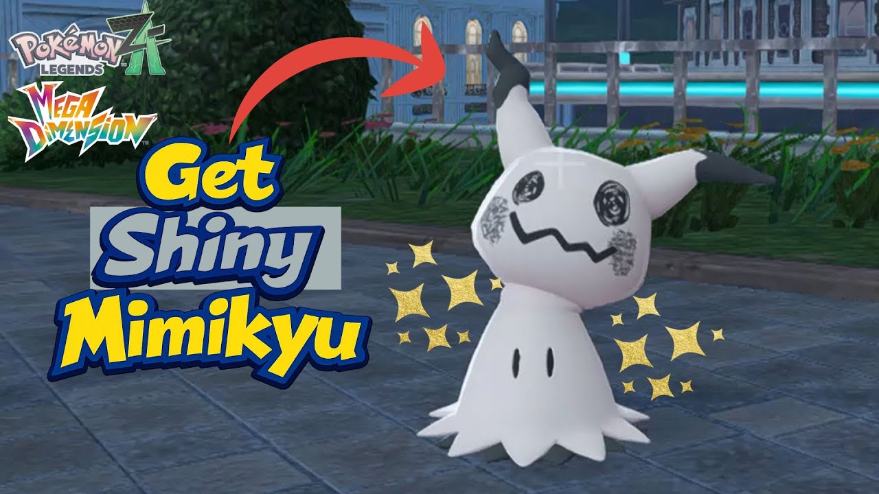 How to get Shiny MIMIKYU in Pokémon Legends Z-A Mega Dimension (Shiny Hunting Guide)
