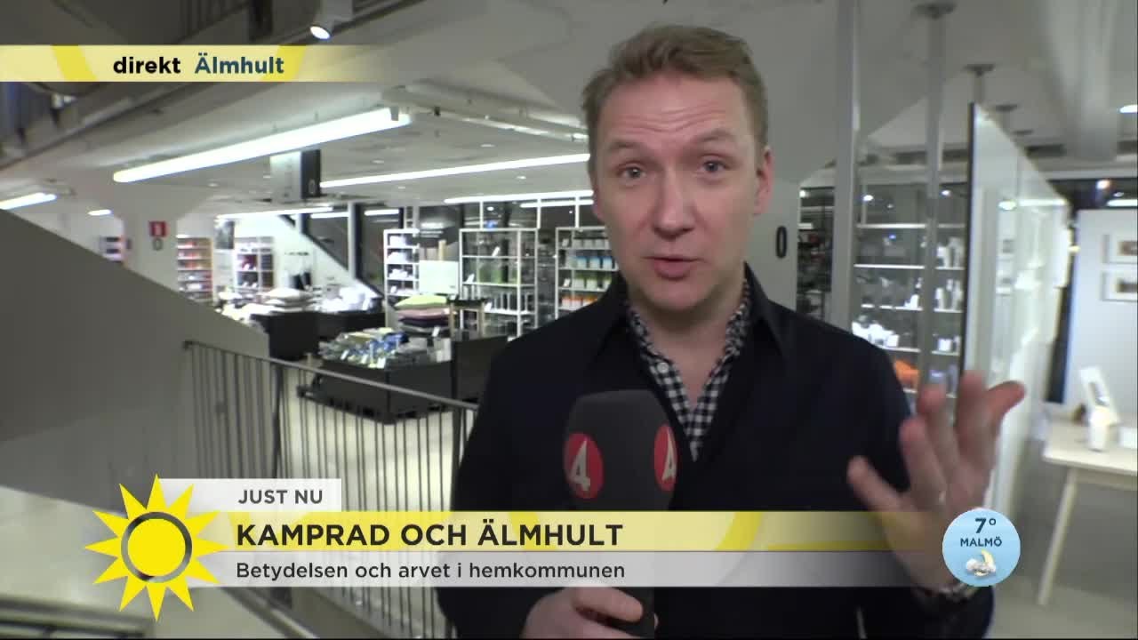 Jesper på plats på Ikeas allra första varuhus: 